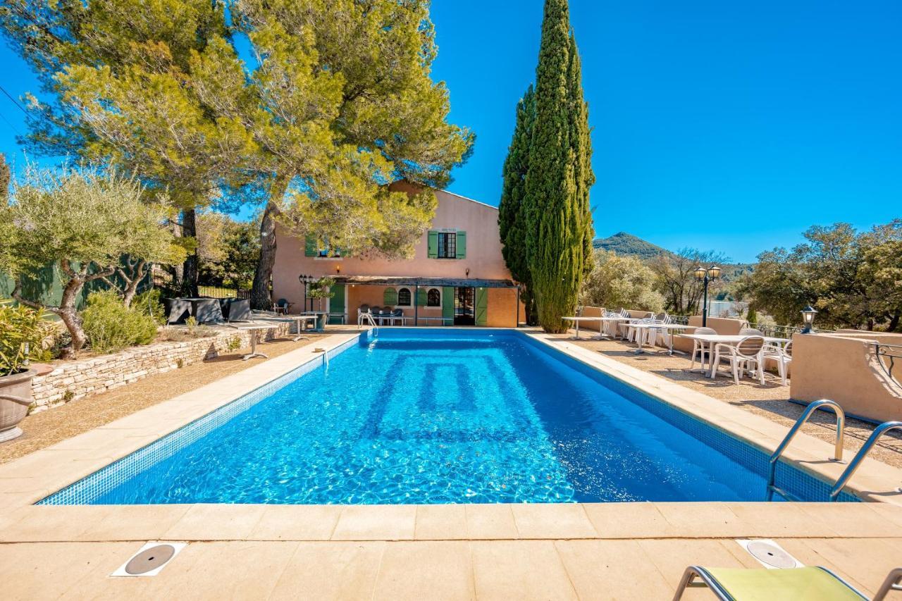 La Maison Du Rouge Gorge - Charmante Maison Climatisee Avec Piscine Pontevès المظهر الخارجي الصورة